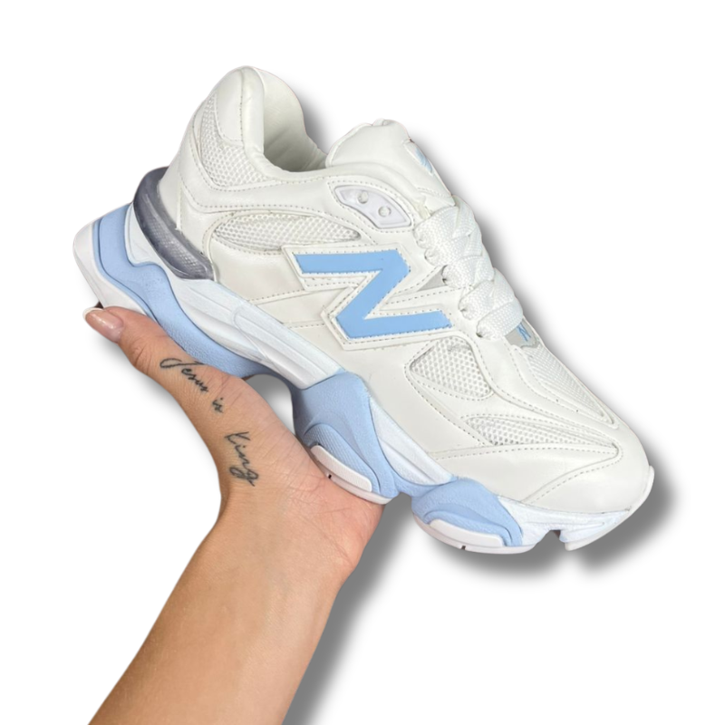Balance 9060 New Balance Dos Novos New Balance 9060 Branco E Azul