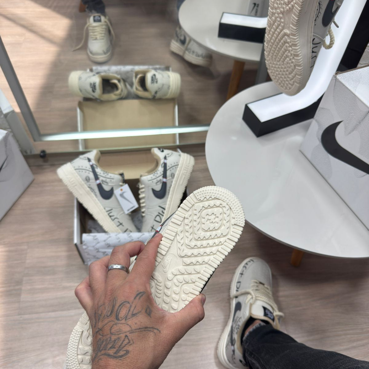 Nike Air force just do it