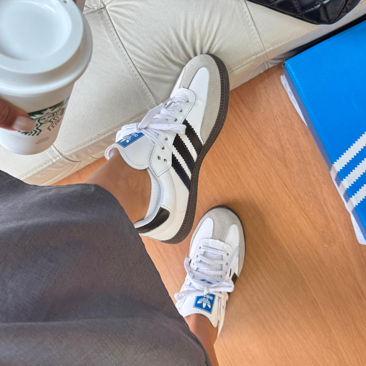 Adidas Samba OG de Couro Legitimo