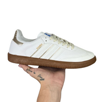 Branco/Dourado