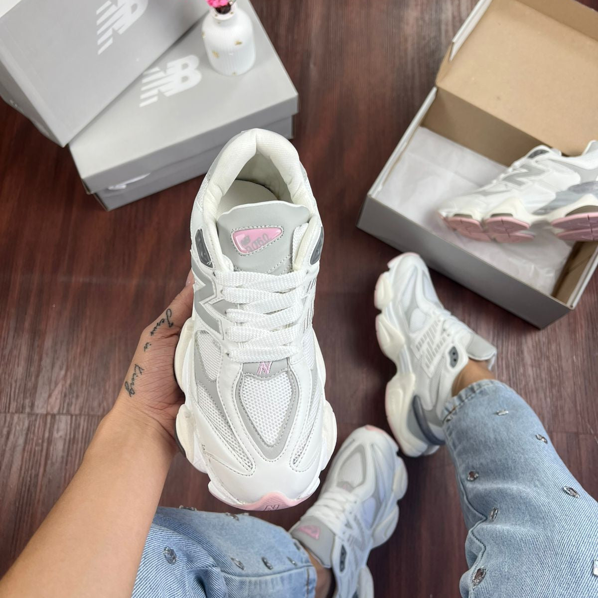 Tênis New Balance 9060 de Couro Legitimo