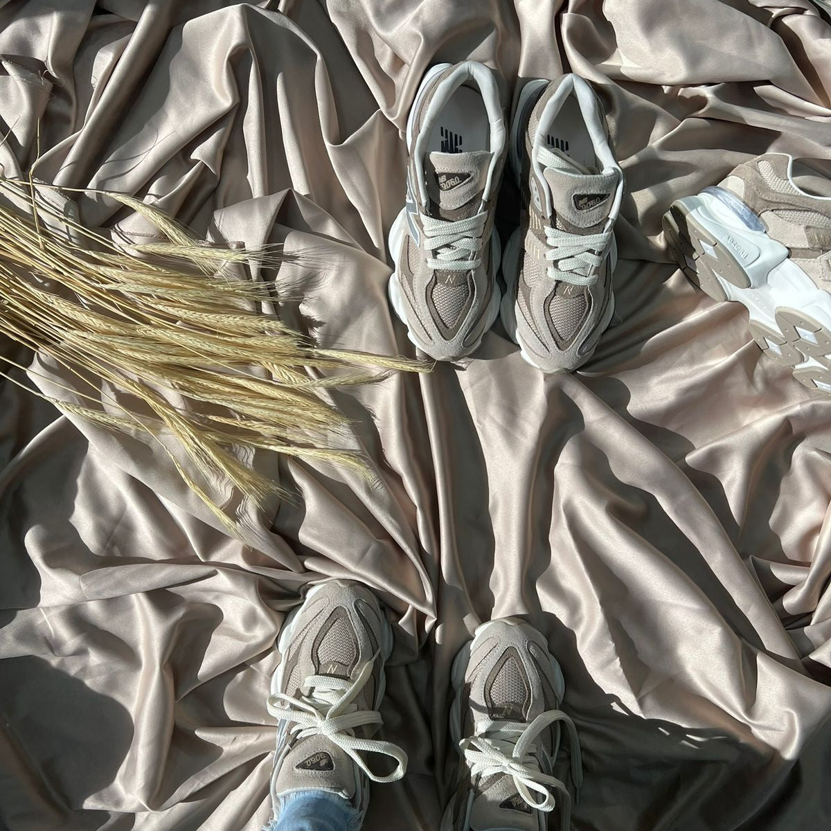 Tênis New Balance 9060 de Couro Legitimo