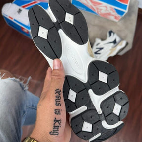 New Balance 9060 Masculino Branco e Azul Escuro