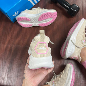 Adidas Sport Kinite Cor Creme e Rosa