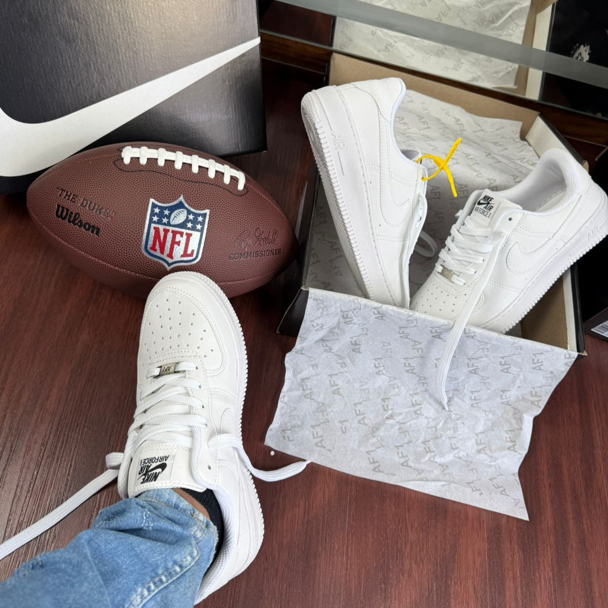 Nike Air Force 1 Branco Tradicional