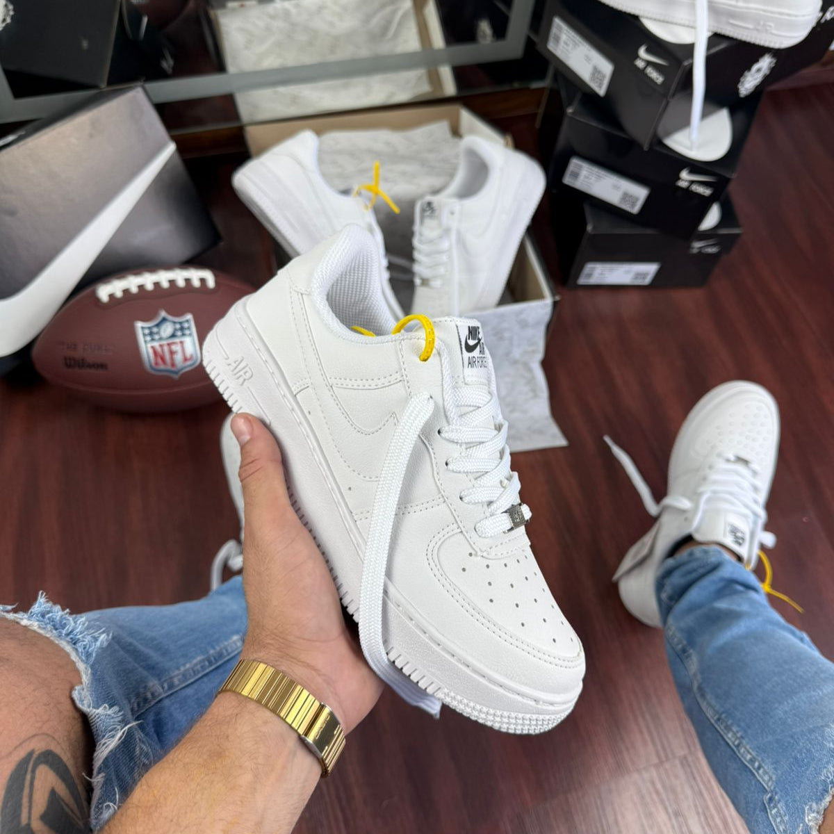 Nike Air Force 1 Branco Tradicional