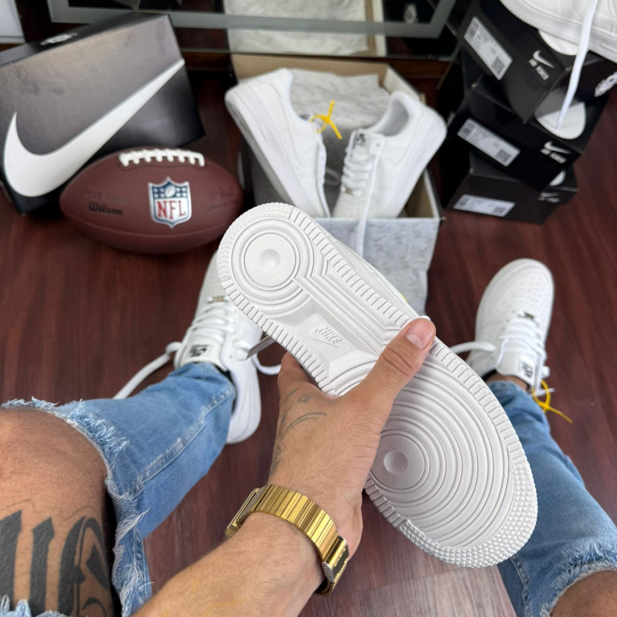 Nike Air Force 1 Branco Tradicional