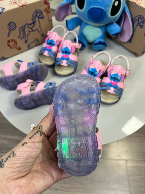 Sandália do Stitch infantil com luz