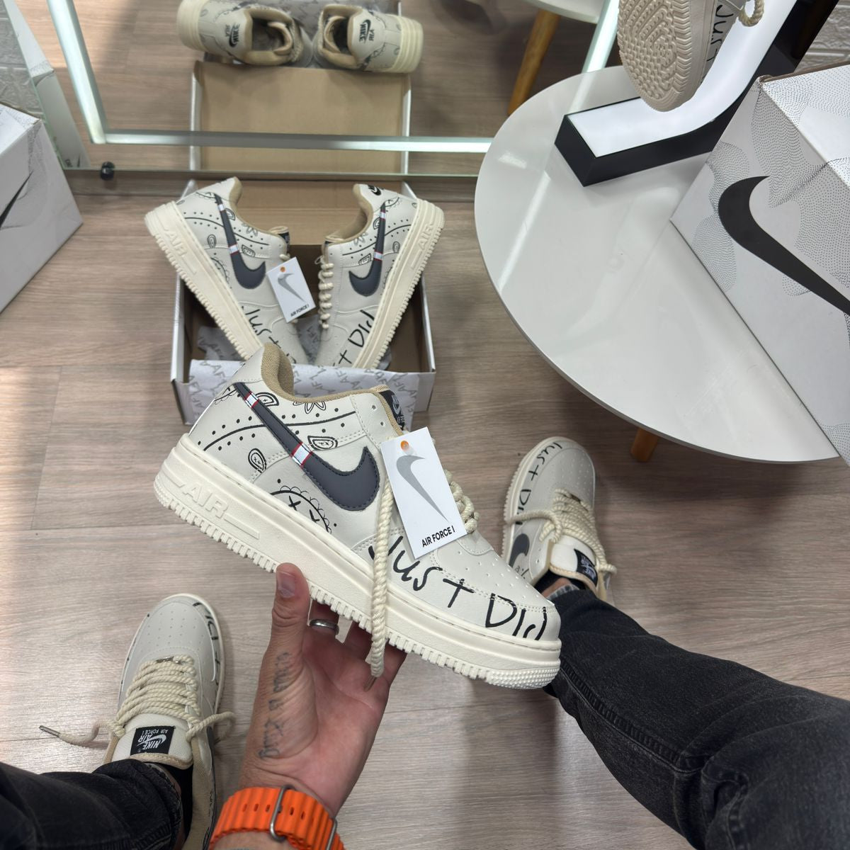 Nike Air force  just do it