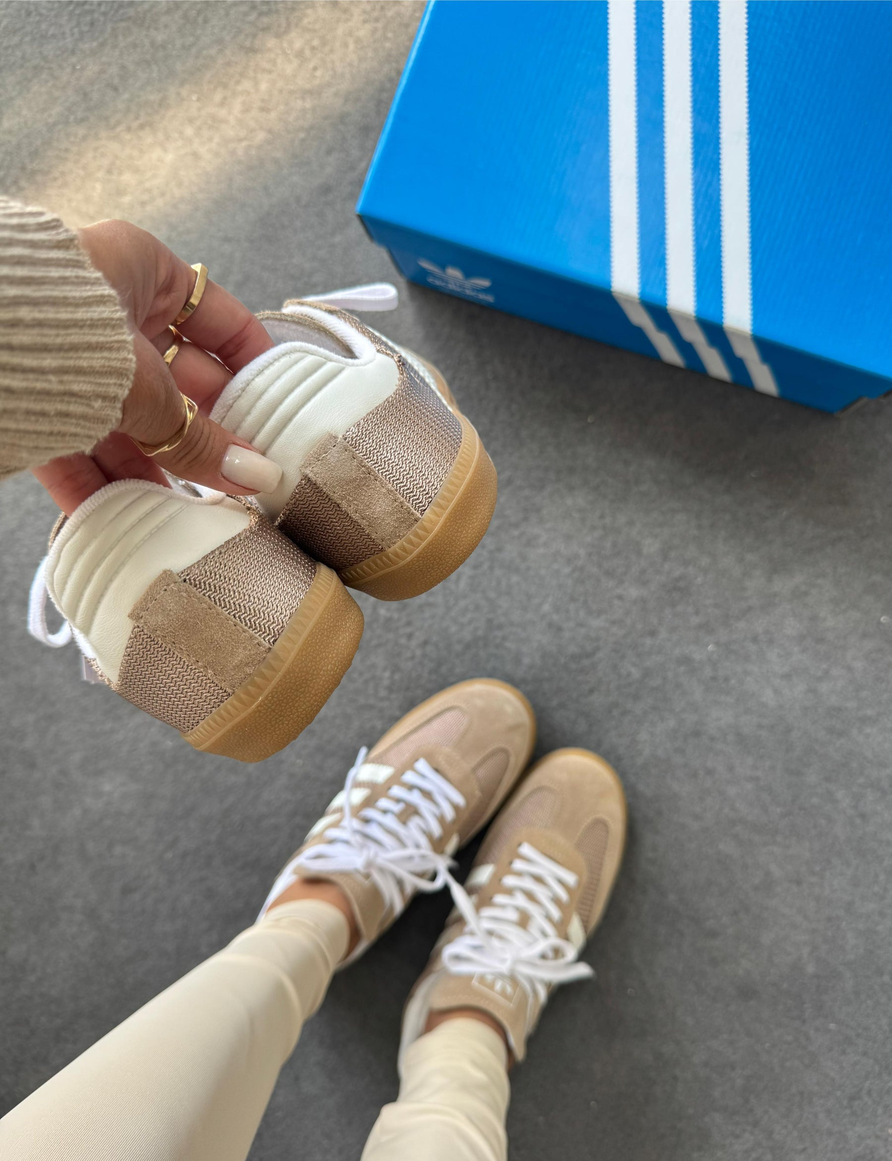 Adidas Samba Tricote de Couro