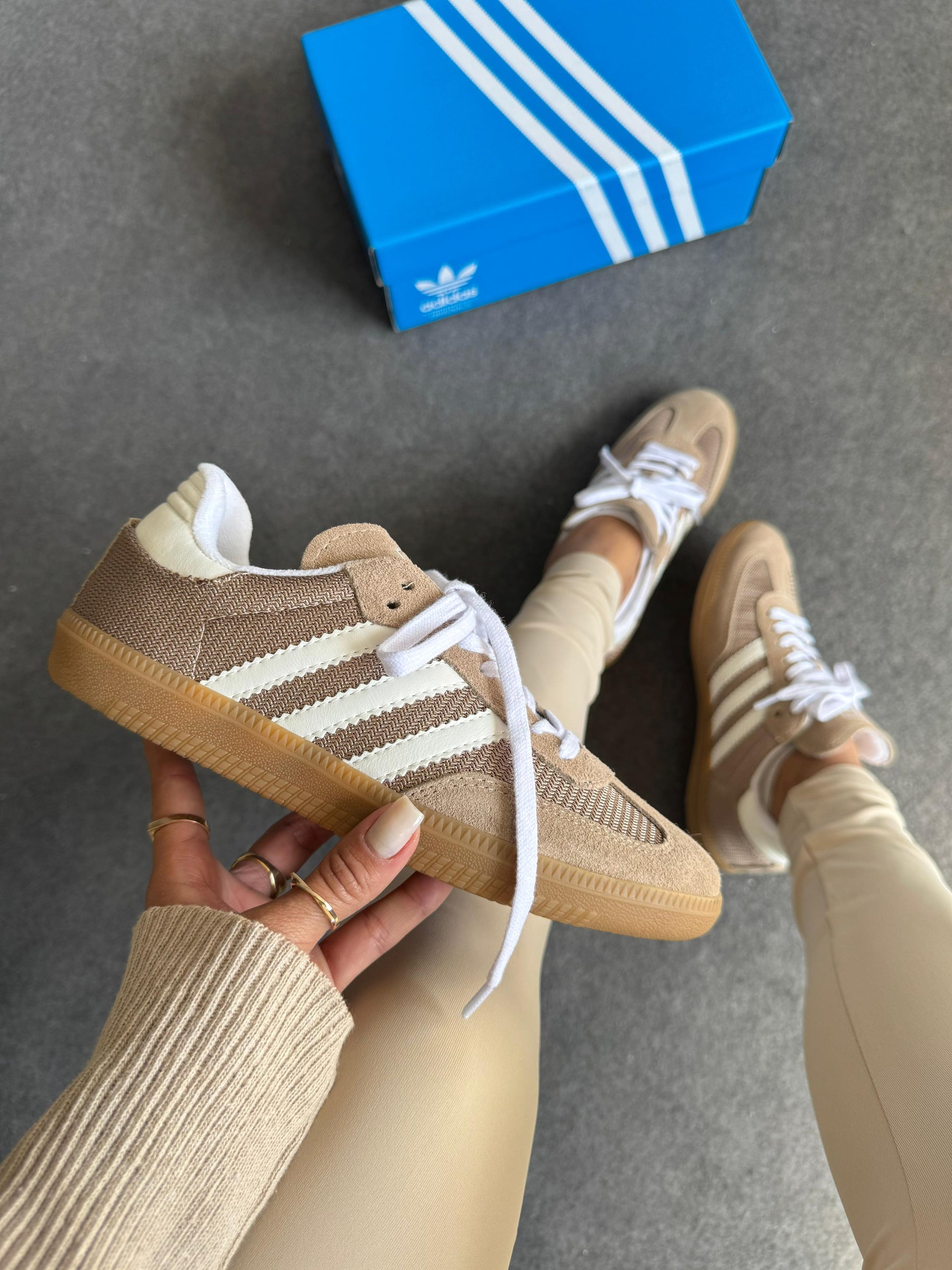 Adidas Samba Tricote de Couro