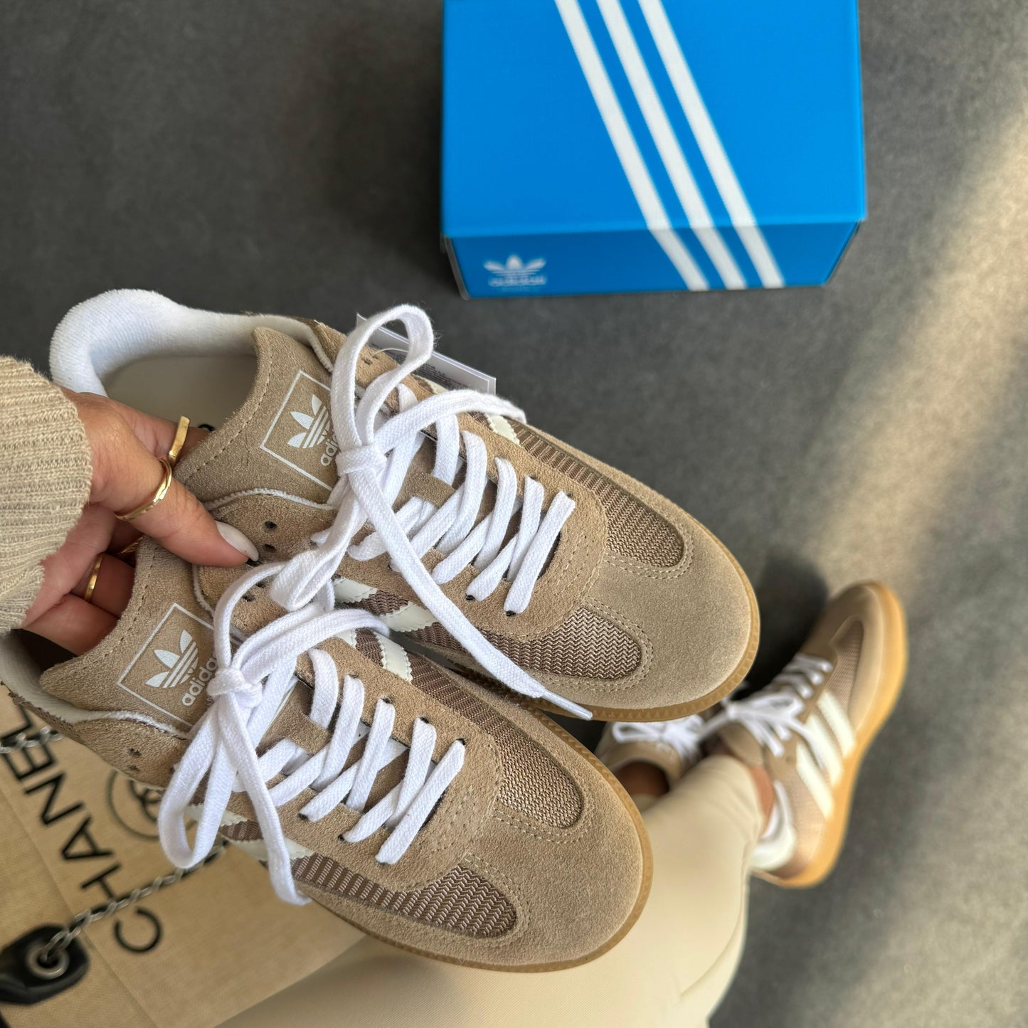 Adidas Samba de Couro Legitimo
