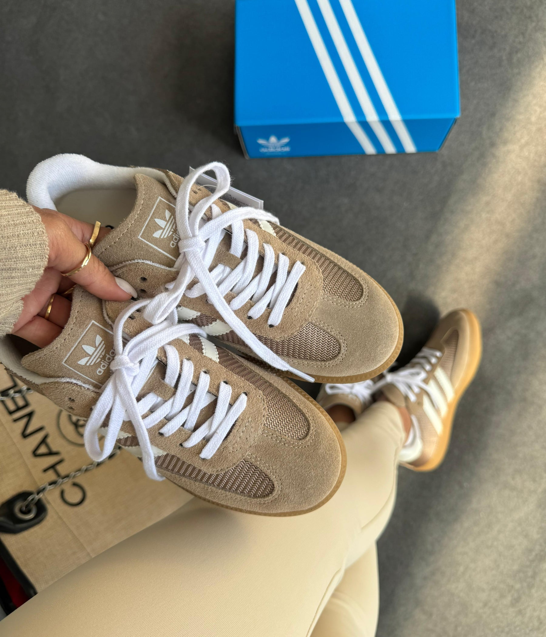 Adidas Samba Tricote de Couro