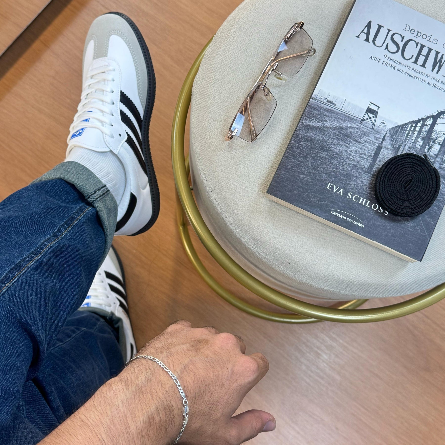 Adidas Samba OG de Couro Legitimo