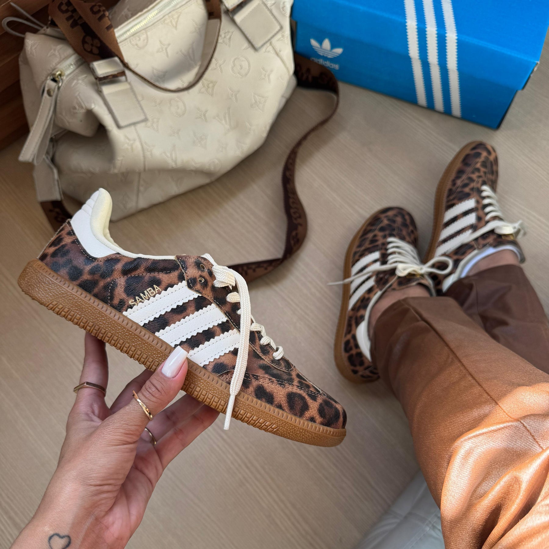 Adidas Samba OG Animal Print