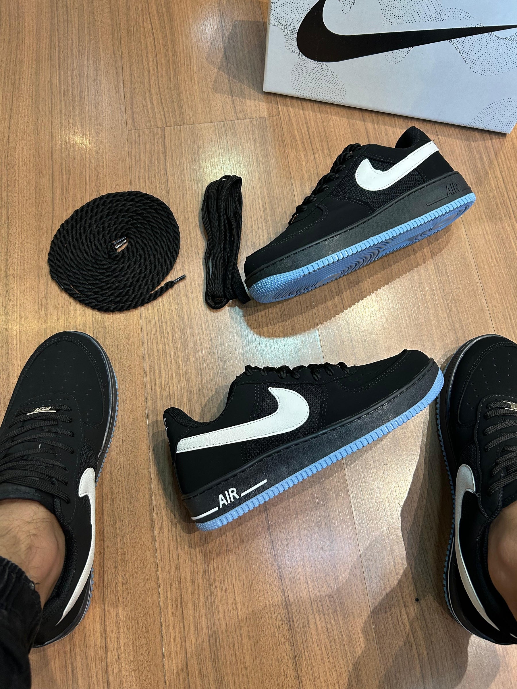 Nike air force camurça