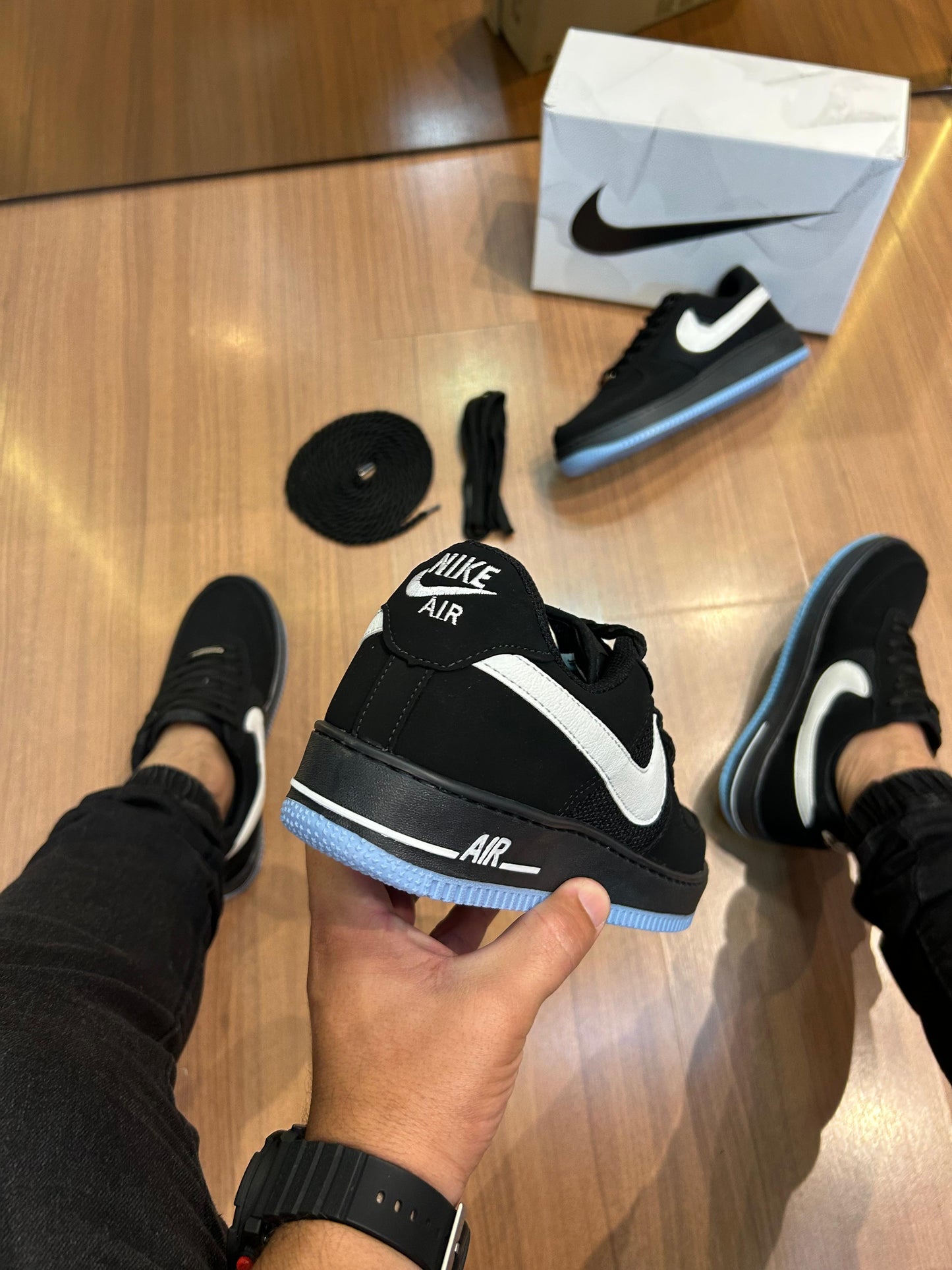 Nike air force camurça