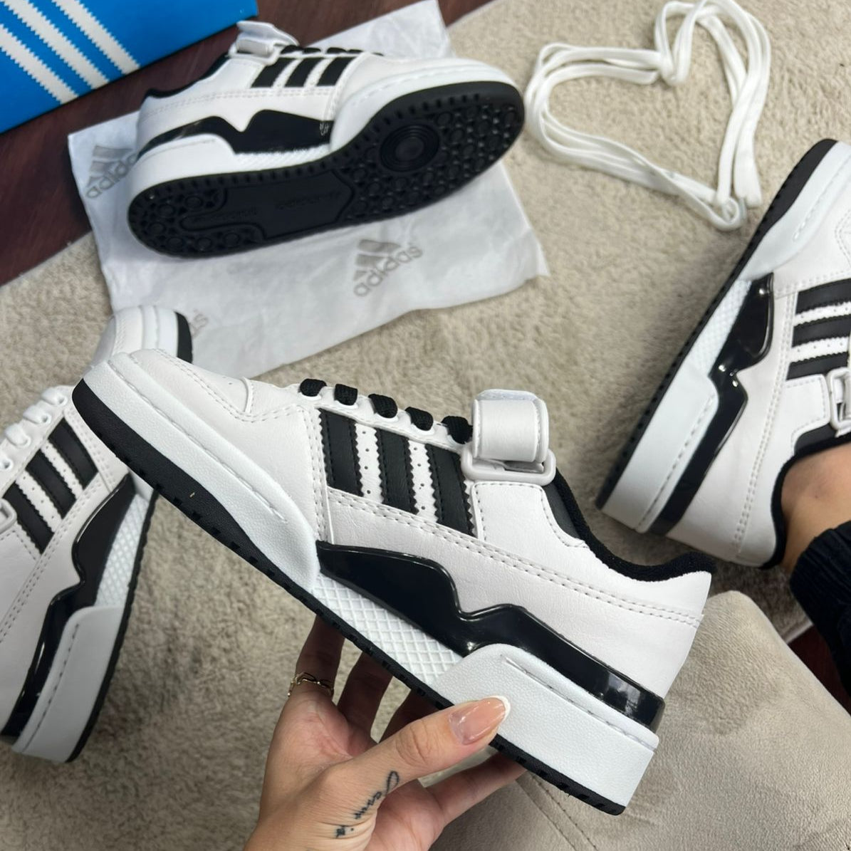 Adidas Forum Low Branco/Preto