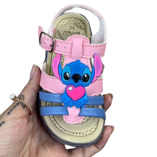 Sandália do Stitch infantil com luz