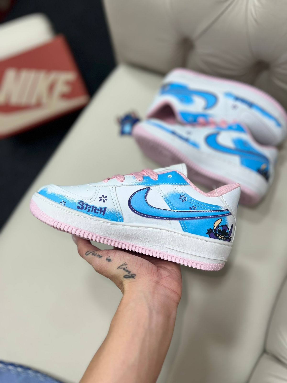 Air Force 1 Lilo & Stitch Infantil