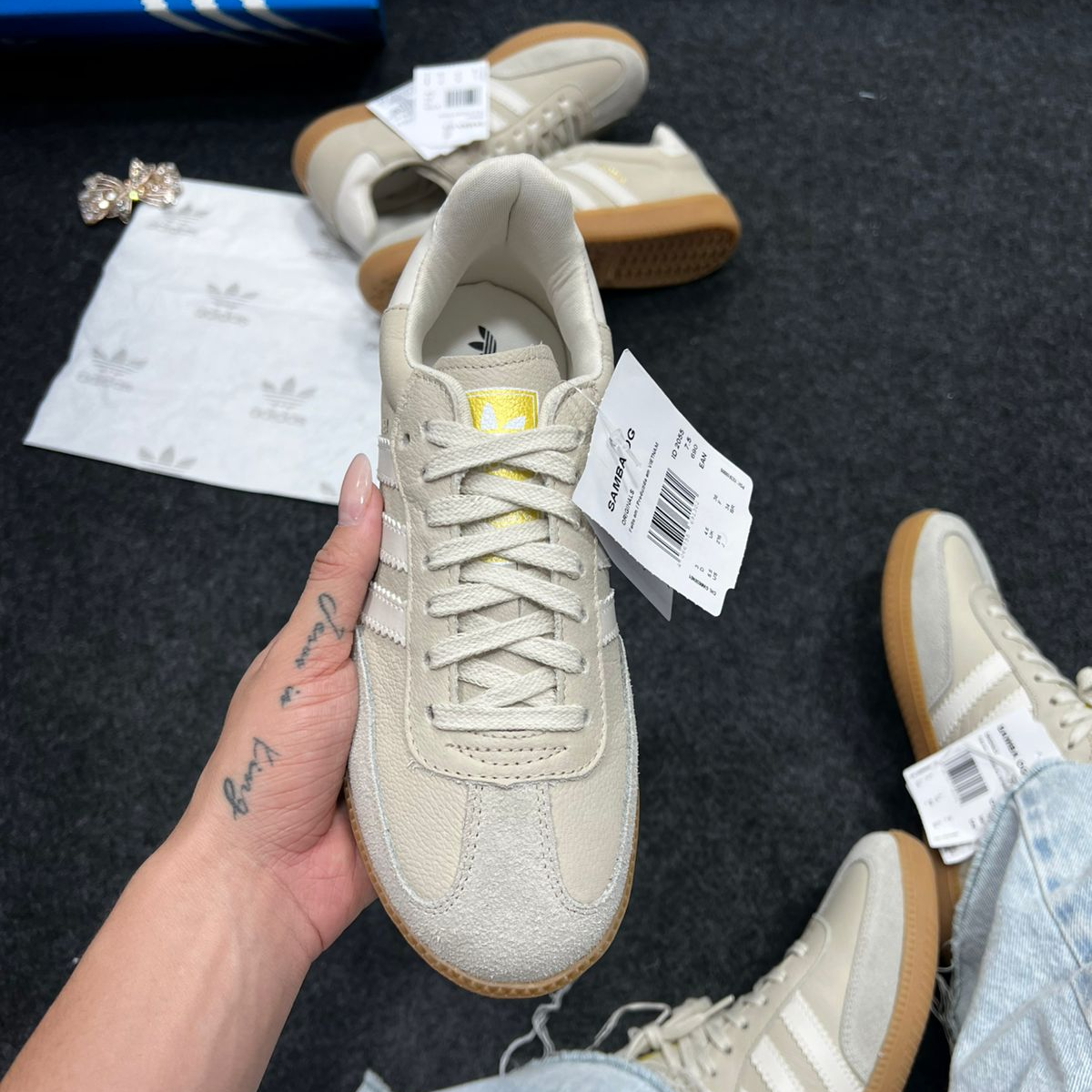 Adidas Samba de Couro Legitimo
