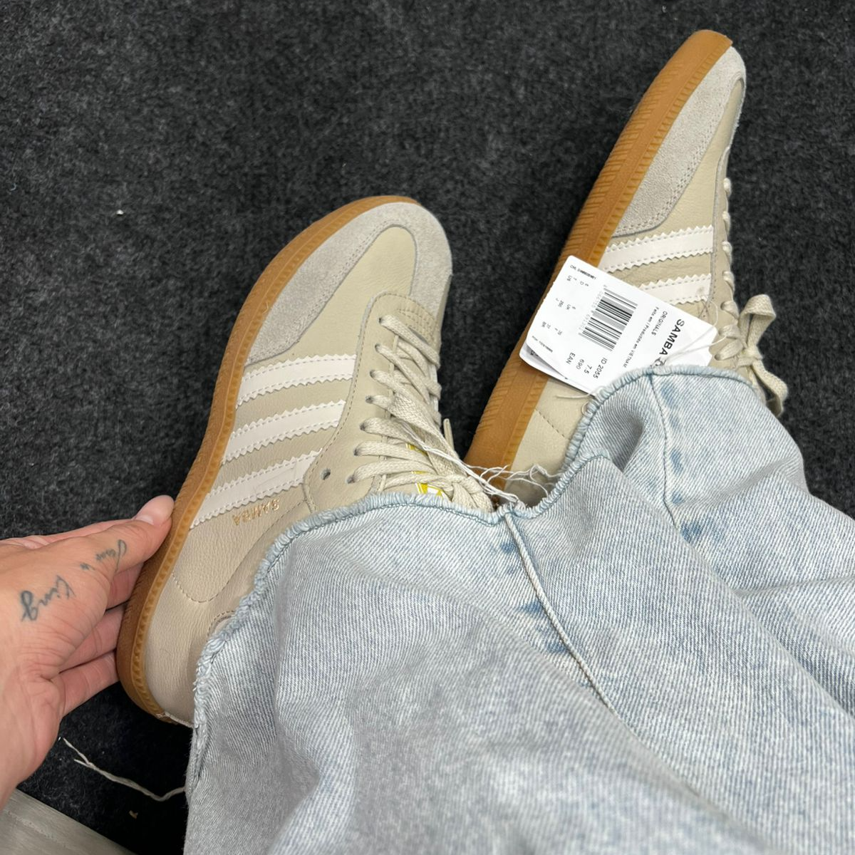 Adidas Samba de Couro Legitimo