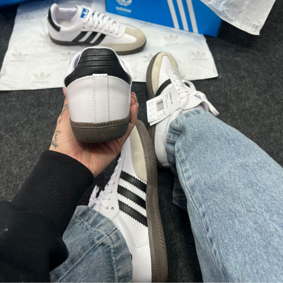 Adidas Samba de Couro Legitimo