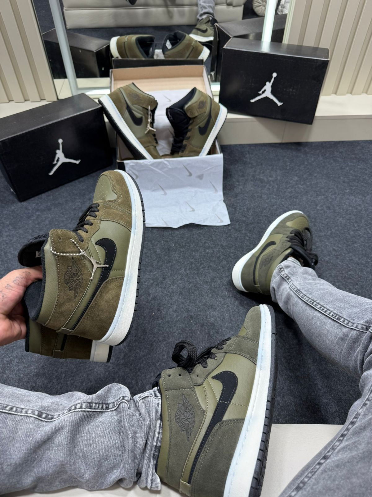 Bota Air Jordan Premium