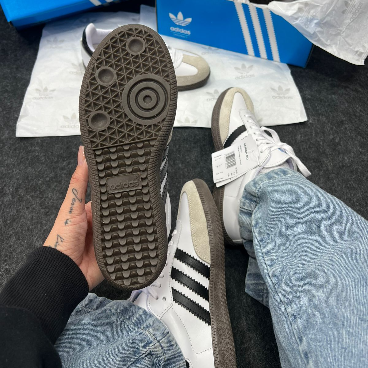 Adidas Samba de Couro Legitimo