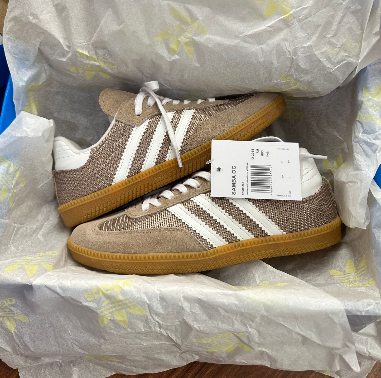 Adidas Samba de Couro Legitimo