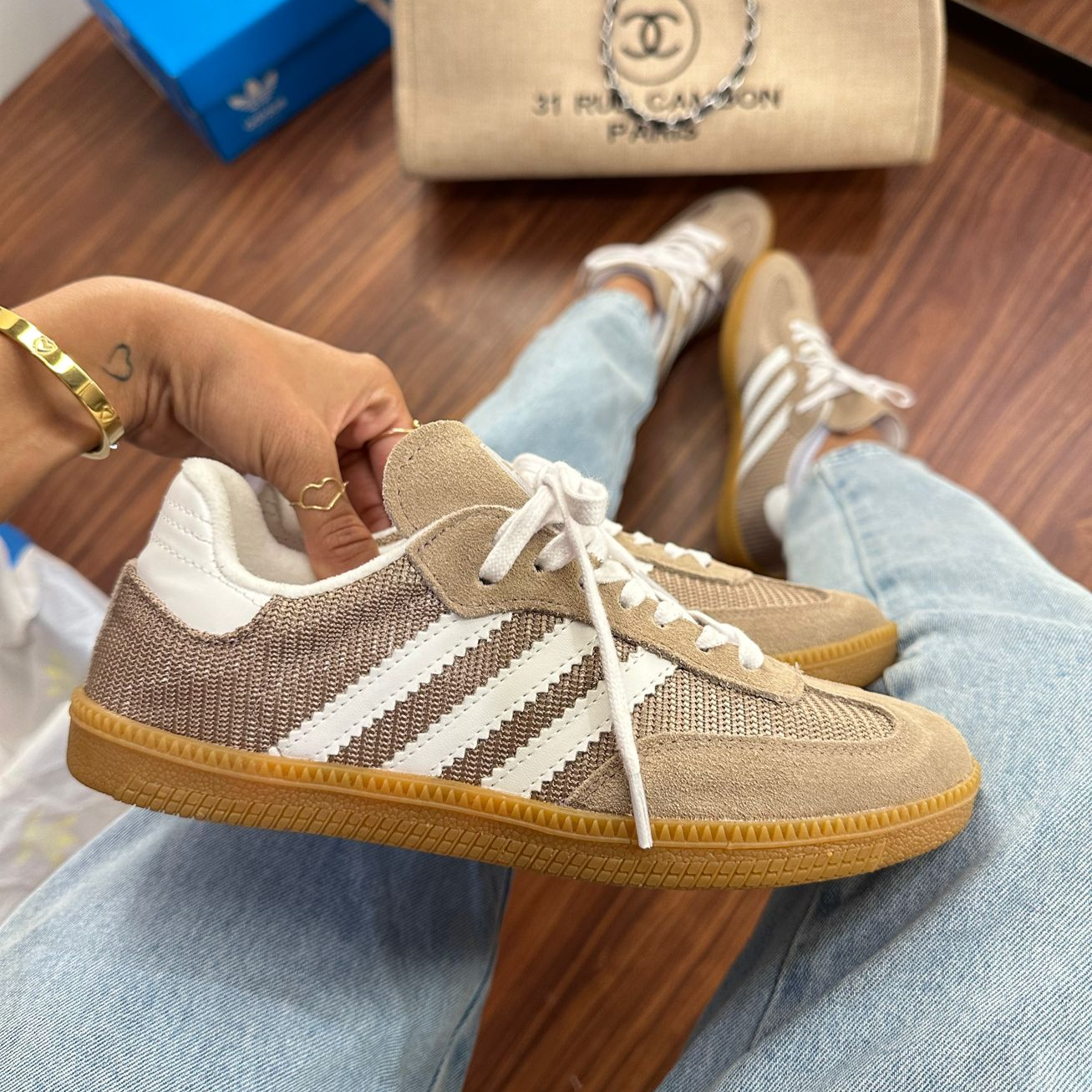 Adidas Samba de Couro Legitimo
