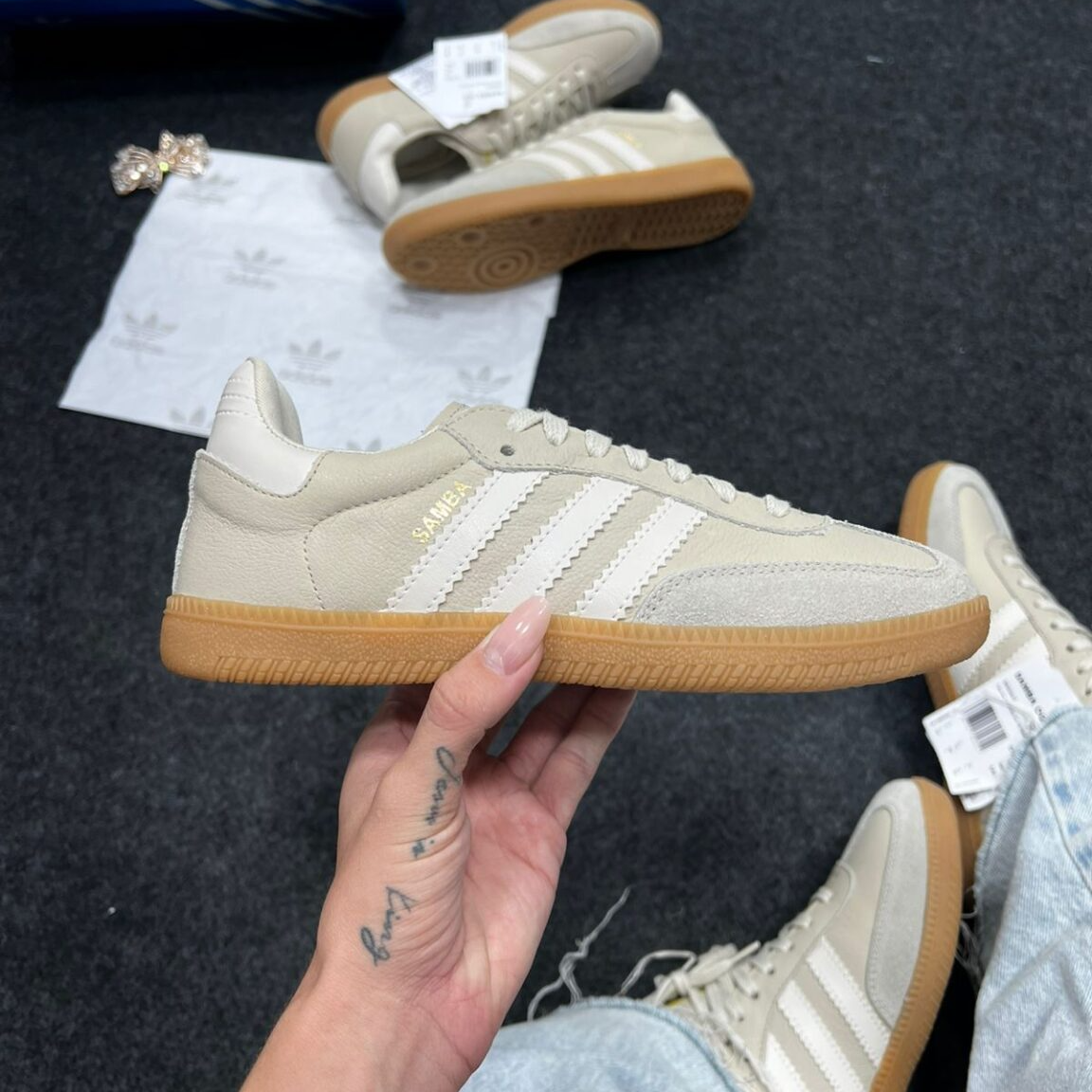 Adidas Samba de Couro Legitimo
