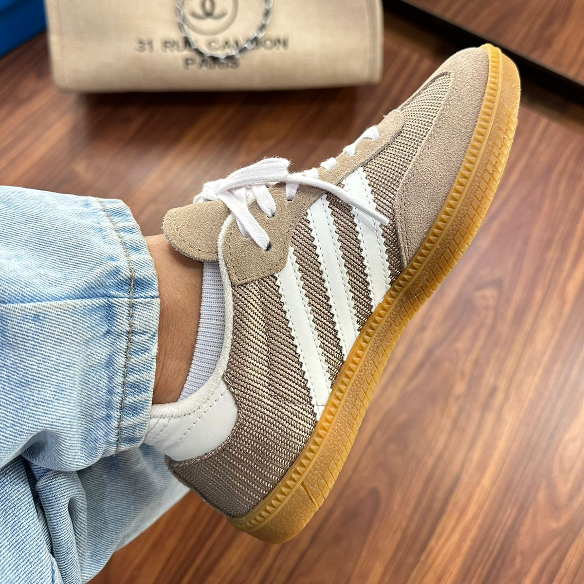 Adidas Samba de Couro Legitimo
